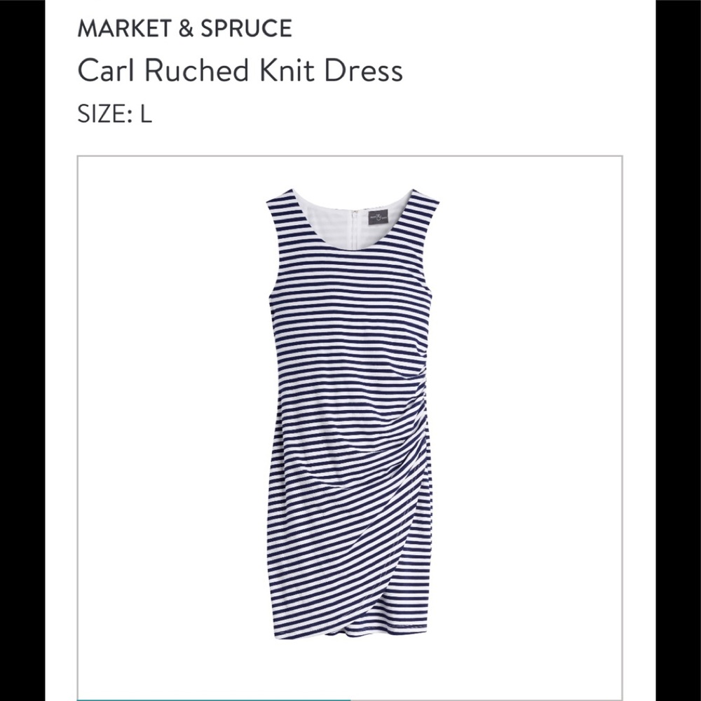 Market and Spruce Stripped Dress